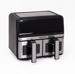 Swiss Pro+ SPAF8L2G - Dubbele Airfryer - 8L - 2400W - Dual Zone Technologie — thumbnail 1