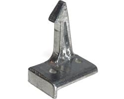 Miele deurhaak - metalen slotschoot voor o.a. wasmachine series WS5514 W110 - 42754 042754