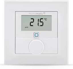 Draadloze wandthermostaat met luchtvochtigheidssensor - slimme accessoire voor Radiatorthermostaten en vloerverwarmingsregelaars - werkt met Alexa — thumbnail 1