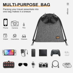 Grote Bluetooth Hoofdtelefoontas Organizer - Zacht en Draagbaar voor Reizen — thumbnail 3