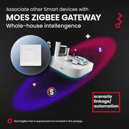 Zigbee Slimme Thermostaat voor Vloerverwarming - Digitaal en Programmeerbaar, Compatibel met Alexa en Google Home — thumbnail 3