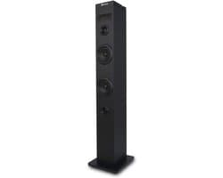 50 W Bluetooth Geluidstoren met Afstandsbediening, Optische Ingang, USB, FM-Radio en AUX IN - Stijlvol Design