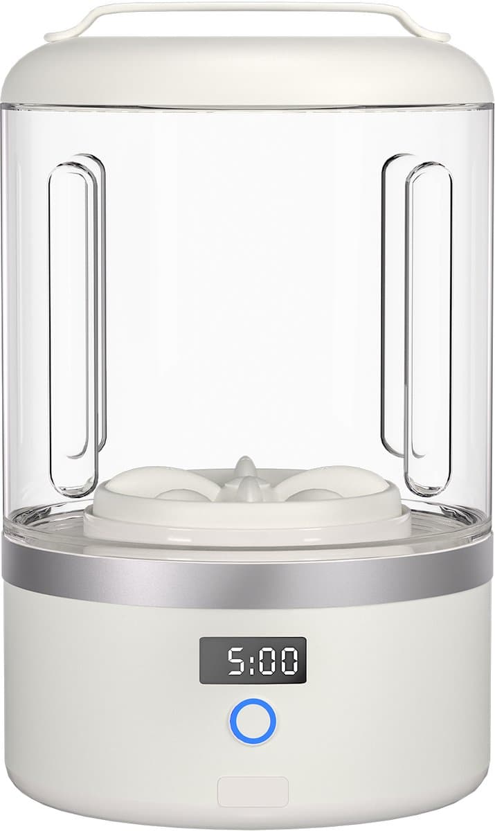Mini draadloze wasmachine, Geschikt voor het wassen van ondergoed, sokken en draagbare kleding Geschikt voor huisdieren; elektrische mini-wasmachine met een inhoud van 1,5 liter. — afbeelding 1