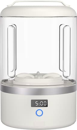 Mini draadloze wasmachine, Geschikt voor het wassen van ondergoed, sokken en draagbare kleding Geschikt voor huisdieren; elektrische mini-wasmachine met een inhoud van 1,5 liter. — thumbnail 1