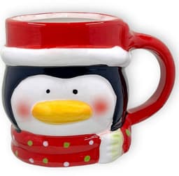 MIJOMA Keramische Christmas Mug - PinguÃ¯n Design - 350 ml Capaciteit — thumbnail 1