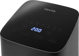 LOVIO PureFry Airfryer – 5L Heteluchtfriteuse – Stoomfunctie – Touchscreen – 1450W – Zwart — thumbnail 9