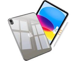 Slanke Transparante Beschermhoes voor iPad 11e Generatie 11 Inch en 10e Generatie 10.9 Inch - Transparant Grijs