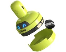 Kraftverdia - Toetsenbordstofzuiger - Mini stofzuiger - Draadloze tafelstofzuiger - Tafelstofzuiger - USB oplaadbaar - Drie zuigkrachtniveaus - Geschikt voor kantoor en thuis - Groen