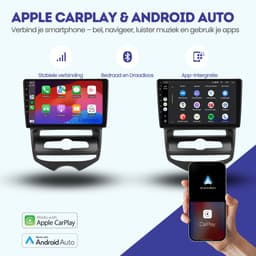 CarPlay autoradio geschikt voor Hyundai ix20 | 2010 t/m 2019 | Manual airco | Android 13 | 9" | Draadloos Apple CarPlay & Android Auto | 2GB + 32GB | QuadCore | Denago DNG-A347 | 2010 2011 2012 2013 2014 2015 2016 2017 2018 2019 | Bluetooth & Wifi — thumbnail 2