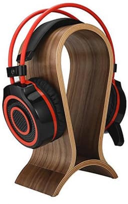 Hoofdtelefoonhouder van Hout - Elegant en Stabiel voor Alle Hoofdtelefoons — thumbnail 3