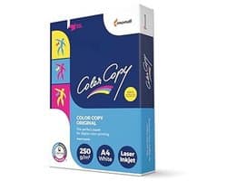 Kleur Copier Papier A4, 250 G/M², 125 Vellen, Wit