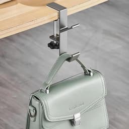 Hoofdtelefoonhouder Klem Op Bureau - 2 Stuks Tashanger met Verstelbare Armklem — thumbnail 5