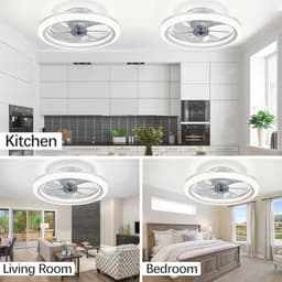 Plafondventilator met Licht en Afstandsbediening - Modern en Stijlvol voor Elk Interieur — thumbnail 5