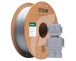 PLA Filament 1.75mm voor 3D Printers - Zilver - 1KG Spool