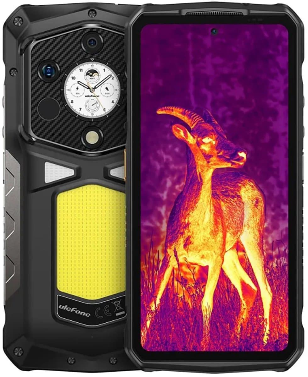 ULEFONE ARMOR 29 PRO THERMAL VERSION 16+512GB 5G MARVEL BLACK — afbeelding 1