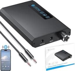 HiFi hoofdtelefoonversterker met Bluetooth 5.1 en oplaadbare batterij — thumbnail 1