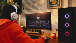 JBL Quantum 650 - Draadloze Gaming & Multitask Headset - 2.4 GHz & Bluetooth - Lage Latency - 50 Uur Batterij - JBL Quantum Engine Software - Over-ear - Wit — thumbnail 3