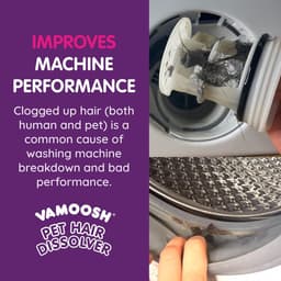 Haaroplosser voor Wasmachine: Verwijdert Dierenhaar en Geur uit Textiel — thumbnail 4