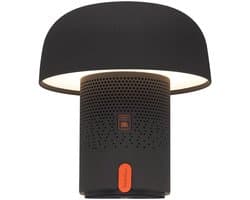 Kooduu Sensa PLAY - Bluetooth Speaker met SOUND BY JBL - Dimbare LED-lamp - Oplaadbare batterij - Inclusief docking station - Kleur Anthracite