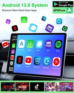 5-in-1 draadloze CarPlay-adapter en Android Auto-adapter ondersteunen Netflix/YouTube - CarPlay Ai Box Convert CarPlay Dongle TF-kaart/U-disk Magic Link geschikt voor OEM bekabelde CarPlay/Android Auto's — thumbnail 2