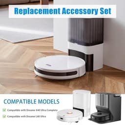 21 stuks accessoires gescht voor Dreame L40 Ultra/X40 Ultra Complete/X40 Master/Mova P50 Pro Ultra robotstofzuiger, reserveonderdelen, accessoireset, hoofdborstel, stofzak, zijborstels — thumbnail 2