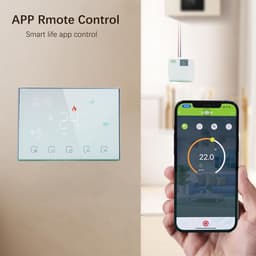 Slimme WiFi Thermostaat voor Vloerverwarming - Temperatuurregelaar met App & Voice Control — thumbnail 4