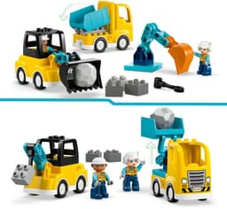 LEGO DUPLO - 3-in-1 bouwvoertuigen Constructiespeelgoed — thumbnail 3