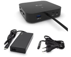 i-Tec - USB-C Dual Display Docking Station 65W