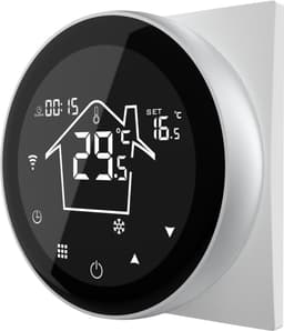 Quality Heating - Elektrische vloerverwarming thermostaat - PRF-80 - Wifi Google Home Amazon Alexa Compatible - Universeel - Programmeerbaar - — thumbnail 1