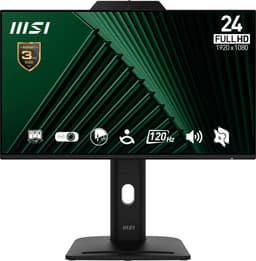 MSI Pro MP242PMG - Full HD IPS Monitor - 120Hz - 24 inch - Webcam - 4 Way Adjustable - Speakers — thumbnail 10