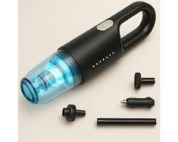 Draagbare stofzuiger - 600PA sterke zuigkracht HEPA filter - motor lange kabel - zonder opladen ontworpen om geschikt te zijn voor het reinigen van auto's