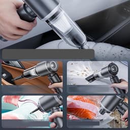OKWISH Auto Stofzuiger met Blaasfunctie - Handstofzuiger met 19000Pa en 3 Snelheden - Compact en Oplaadbaar — thumbnail 4