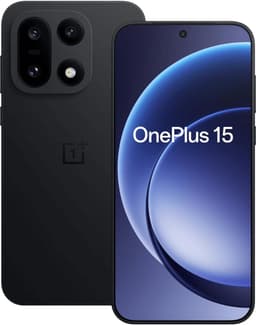 OnePlus 15 17,2 cm (6.78") Dual SIM Android 16.0 5G USB Type-C 12 GB 256 GB 7300 mAh Zwart — thumbnail 1