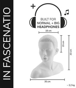 Hoofdtelefoonstandaard voor grotere over/onn-ear modellen met optimale opslag — thumbnail 3