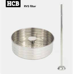 HCB® - Professionele Horeca Percolator - 7,9 liter - 55 kopjes - 230V - RVS / INOX Perculator - Elektrisch koffiezetapparaat - Volautomatische koffiemachine - 29x30x50.5 cm (DxBxH) - 2.70 kg - 1346 — thumbnail 2