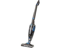 TurboHybrid Cyclonische Accu-Stofzuiger Draadloos 2-in-1 Vloer en Handstofzuiger 50 minuten werktijd 2 zuigkrachtinstellingen LED-verlichting Ruim stofreservoir Laadstation Anthraciet Blauw