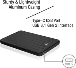 Externe SSD 1TB USB 3.1 Gen 2 - Draagbare en Schokbestendige Opslagoplossing — thumbnail 5