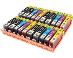 Compatibele Inktpatronen Vervanging voor 364 en 364XL - Geschikt voor Photosmart en Deskjet Printers