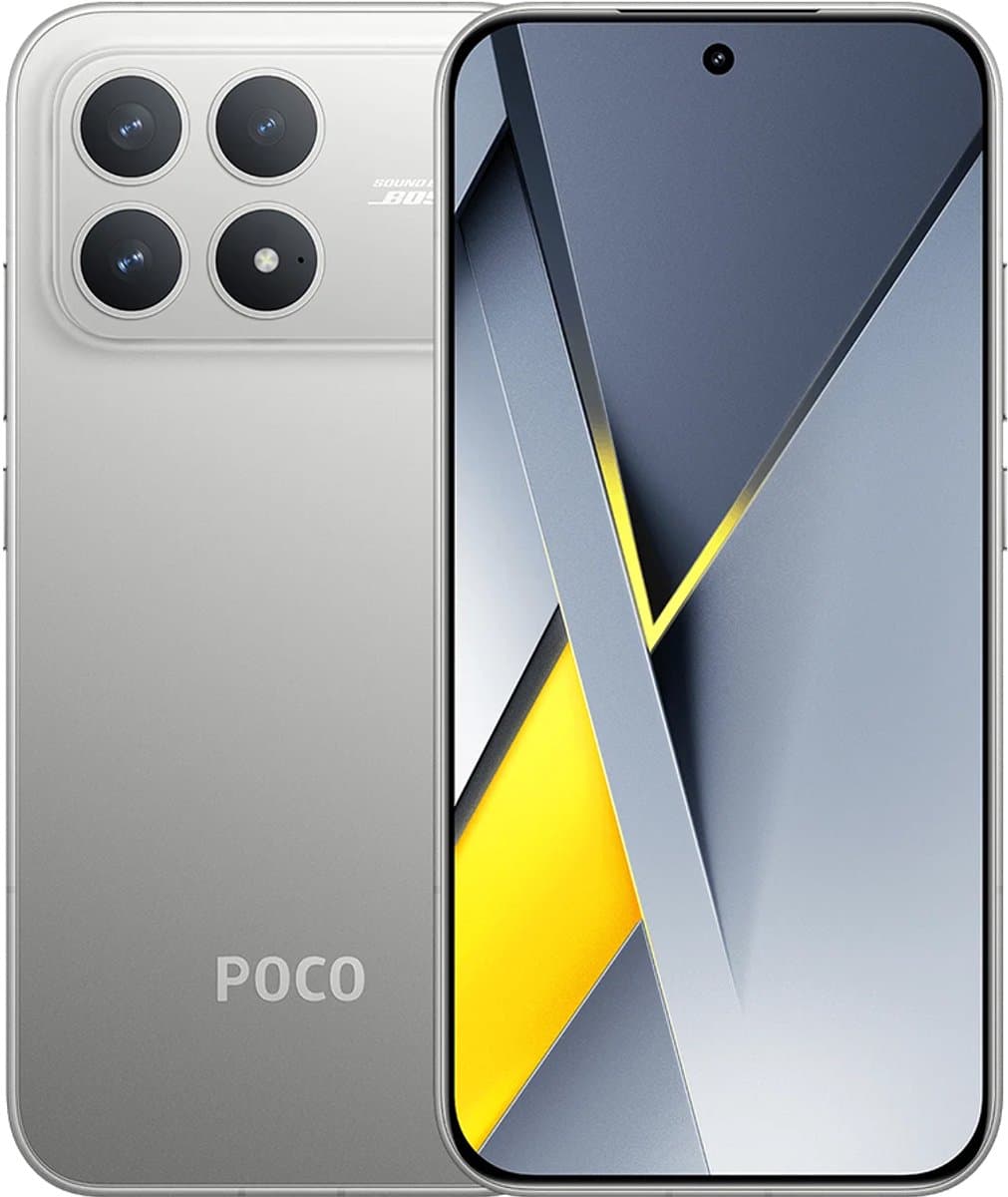 Xiaomi POCO F8 Pro - 12GB+256GB - 6.59 inch - Titaanzilver — afbeelding 1
