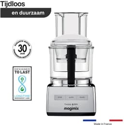 Magimix CS 5200 XL Premium Foodprocessor - Keukenmachine met Sapcentrifuge - Glimmend Chroom — thumbnail 2