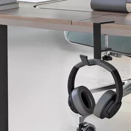 Opbergtas voor hoofdtelefoon-hoofdtelefoon-headset-desktop-game hoofdtelefoon-sleutelhanger-zak-enkellaags-grijs — thumbnail 4
