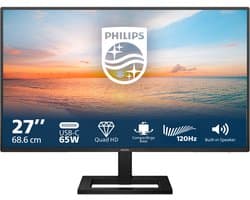 Philips 27E1N1600AE - QHD IPS Monitor - USB-C 65w - Speakers - 27 inch