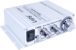 Hi-Fi Stereo Eindversterker - Digitale Audio Versterker voor PC, Telefoon & MP3 Spelers - Zilver — thumbnail 1