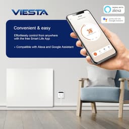 Slimme WiFi Thermostaatstekker met App en Spraakbesturing voor Elektrische Verwarming — thumbnail 3