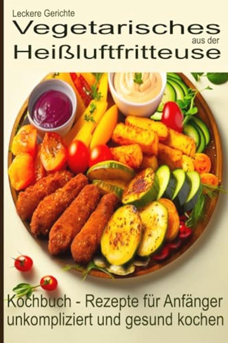 Vegetarische Heißluftfritteuse Recepten: Gezond en Eenvoudig Koken voor Beginners — afbeelding 1