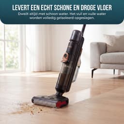 Princess 337020 AquaMotion Pro Vloerreiniger 4-in-1 - Draadloos – DC-motor – 21,6 V, wast en droogt tegelijkertijd - elektrische dweil - Reinigingsmachine - Floor washer - 25 minuten accuduur — thumbnail 3