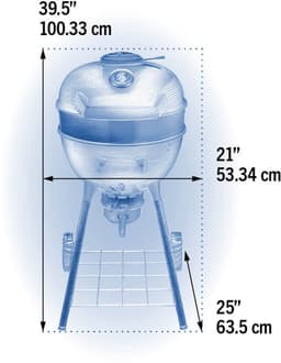 Napoleon PRO18 Kettle houtskool bbq - Ø47cm — thumbnail 4