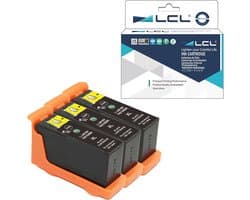 3x Zwarte Vervangende Inktcartridges Compatibel met 100XL 105XL 108XL Printers