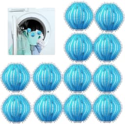 12 Stuks Pluisbollen Wasmachine - Herbruikbare Haarvanger voor Honden- en Kattenharen — thumbnail 1