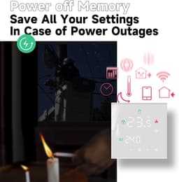 Slimme WiFi Thermostaat voor Centrale Verwarming - App & Spraakbesturing — thumbnail 4